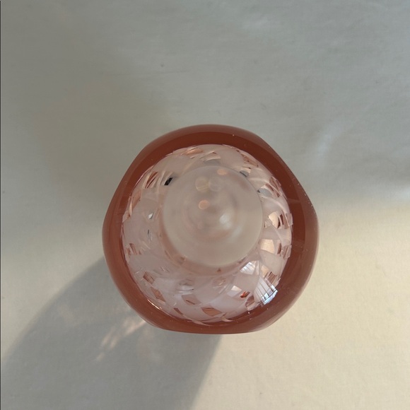 Perfume bottle 1930s collectible vintage perfume bottle Antique pink glass - Picture 4 of 9